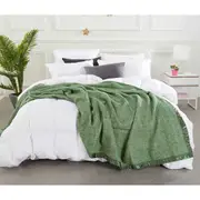Alastairs 375GSM Australian Merino Wool Blanket Sage