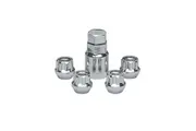 Topline Chrome Tapered Opend End Wheel Lock Nuts 12mm x 1.50" Thread (set Of 4)