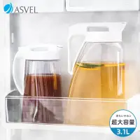 在飛比找蝦皮購物優惠-日本ASVEL 白2.1L 立臥式耐熱冷水壺 DRINK V