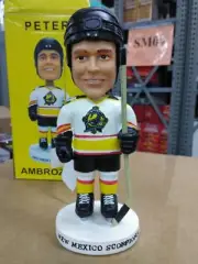 Peter Ambroziak New Mexico Scorpions Hockey Bobblehead Bobble head