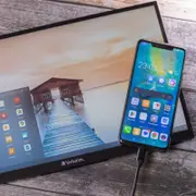 Verbatim 15.6' IPS Touch Montior Full HD 1920 x 1080 USB-C Powered Business Mobile Portable Monitor - Tilt, Speaker, Earphone