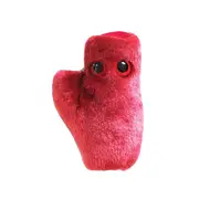 Giant Microbes Heart Cell Human Biology Soft Plush Cuddle Stuffed Toy Red
