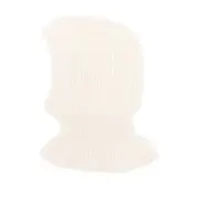 [Lemaire] Lemaire Ribbed-knit Wool Balaclava M NEUTRALS