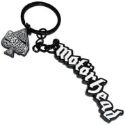 MOTORHEAD - ACE OF SPADES CHARM - METAL KEYCHAIN - BRAND NEW - MUSIC MHEADKEY05