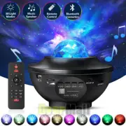 Galaxy Projector Night Light Starry Bluetooth Speaker Music Lamp with Remote US