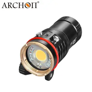 ARCHON奧瞳DM20II 潛水手電筒 攝影補光燈 防水手電筒 潛水裝備 潛水照明