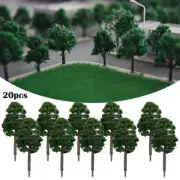 Miniature Model Trees Scenery Street Railway Diorama Garden Decoration