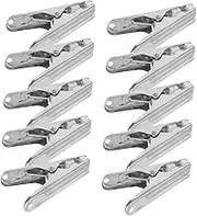 GREENADSCAPE 10pcs Heavy Duty Clothespins Windproof Laundry Clips for Towels Socks and Bed Sheets Fixing Clips for Indoor and Outdoor Use