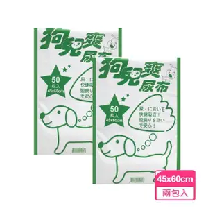 【狗兒爽】寵物用尿布墊 兩包組-三種尺寸可挑選(寵物尿布墊)