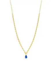 Meira T 14K Yellow Gold Dainty Opal Necklace, 18