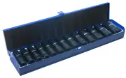 Trax 13Pc 1/2" Drive Long Imperial Cr.V Impact Socket Set AD-414S