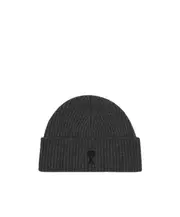 Ribbed beanie One size Black