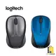 Logitech︱羅技 M235n無線滑鼠新版-銀黑/藍 【九乘九文具】靜音滑鼠 無線充電滑鼠 USB無線滑鼠 迷你滑鼠