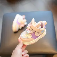 在飛比找ETMall東森購物網優惠-女寶寶2歲軟底小童休閑秋冬鞋子