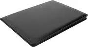 NUOBESTY Leather File Folder Document Organizer Folders Leather Portfolio Black