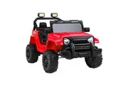 Mazam Ride on Car for Kids Jeep Toy Cars Red