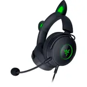 Razer Kraken Kitty V2 Pro - Wired RGB Headset with Interchangeable Ears - Black