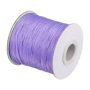 Beading Thread Bracelet Weave Craft Cord 0.5mm 159M/Roll, Light Purple