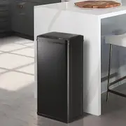 Oikiture 50L Motion Sensor Bin Automatic Rubbish Trash Can Kitchen Black