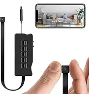 Spy Camera Wireless Hidden Cameras 1080P DIY Module Nanny Cam WiFi Mini Cam for Home Security Via Android/iOS App Motion Detection Alarm & Record
