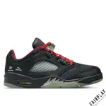 NIKE X CLOT AIR JORDAN 5 黑 男鞋 低筒 喬丹 運動鞋 籃球鞋 陳冠希 DM4640-036