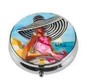 Artis Orbis Pillbox Design By Trish Biddle Summer Girl