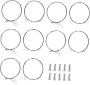 5 Set Bicycle Line Dropper Post Cable Kit Brake Cable Fence Post Caps Cable Raceway Brake Line Cord Gear Shift Cable Holder Cable Cover Cable for Cables Aluminum Silver/1287