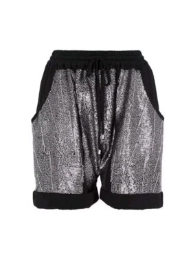 NWT RRP $450 Sass & Bide NOCTURNAL LOVER Embellished Shorts Size 40 10 Free Post