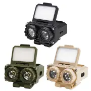 LED Sensor Headlamp Induction Hat Clip Cap Light Fishing Headlight USB Rechargeable Lights Adjustable Angle Camping Head