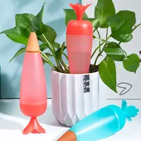 在飛比找PChome24h購物優惠-創意設計讓生活更美好☆可愛蘿蔔造型自動懶人盆栽滴水器-紅色