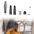 5x Drain Cleaner Combination Cutter Heads Plumbing Tool Attachment Cleaning Tool