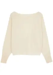 Crush Cashmere Yangon Cashmere Jumper - Beige - 0 (UK 6 / XS) 0 (UK 6 / XS)