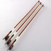 1/4 1/8 1/10 Size Violin Bow Horsehair Beginner Practice Violins Straight Arch