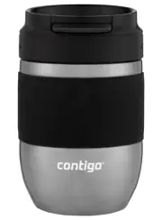 New CONTIGO Pug Mug 295ml Snapseal Black