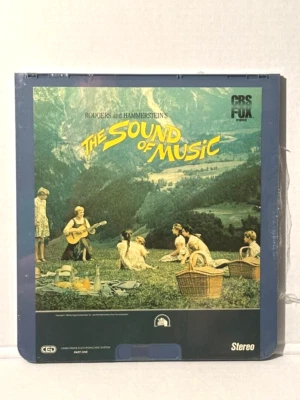 The Sound of Music (2 Discs) - 1965 CED CBS/FOX VideoDisc *Sealed*