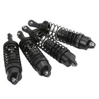 (Black)4pcs RC Front Rear Shock Absorbers For LOSi Lasernut U4 Tenacity 1/1 FD