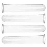 4pcs Glass Test Tube Propagation Planter Propagation Tube Plant Terrarium