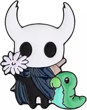Hollow Knight Metroidvania Video Game 1.2" Enamel Pin Badge by Pinstant, 1.2 Inches Tall, Enamel, metal