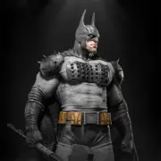 1/4 56cm Bttman 3D print figure Model Kit Unpainted Unassembled GK