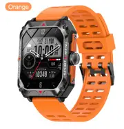 H22 Sport Watch IP68 WAterproof | 400mAh Long Battery Life | 8763EWE | 128M RAM | Bluetooth 5.2 | 2.02" Large Screen | 123+ Sports Mode Orange