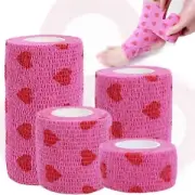 Nonwovens Printed Bandage Pink Self Adhesive Bandage Elastic Bandage