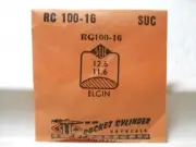 SUC RC100-16 Watch Crystal For Elgin 5016 - 5024A - 12.6 x 11.6 mm - Replacement