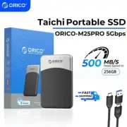 ORICO 256GB External SSD Up to 500MB/s USB 3.2 Gen 1 Type-C Solid State Drive