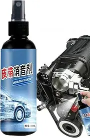 Belt Conditioner - Engine Belt Conditioner - 100ml Car Noise Lubrication Silencer Engine Maintenance Friction Reducer Spray for Automotive