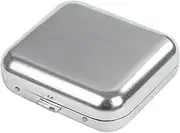 GANAZONO Mini Portable Ashtray with Lid Stainless Steel Pocket Ashtray for Outdoor Smoking Travel and Automotive Use Stylish Design for Smokers for Parties and Bbqs