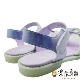 【樂樂童鞋】台灣製冰雪奇緣涼鞋(涼鞋 兒童涼鞋 台灣製 女童鞋 角落生物)