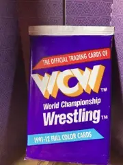 1991 Impel WCW (1) Pack Official Pack Sting, Brian pillman, Steiner Brothers RC⚡