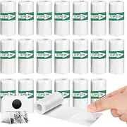 20PCS Mini Printer Paper,Thermal Sticker Paper,Self-adhesive,Mini Thermal Printer Paper,Mini Photo Printer Labels, For Photos, To-do Lists,Notes,Black On White,5.7 x 2.5cm