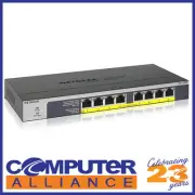 8 Port Netgear GS108PP-100AJS ProSafe Gigabit Switch with Power Over Ethernet