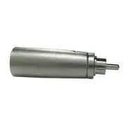 NEW 3pin male XLR to M Male RCA connector adapter plug